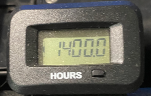 Hobbes meter reading 1400 hours